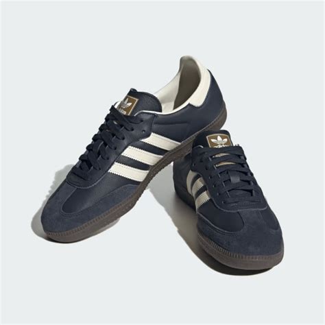 navy blue adidas sambas women